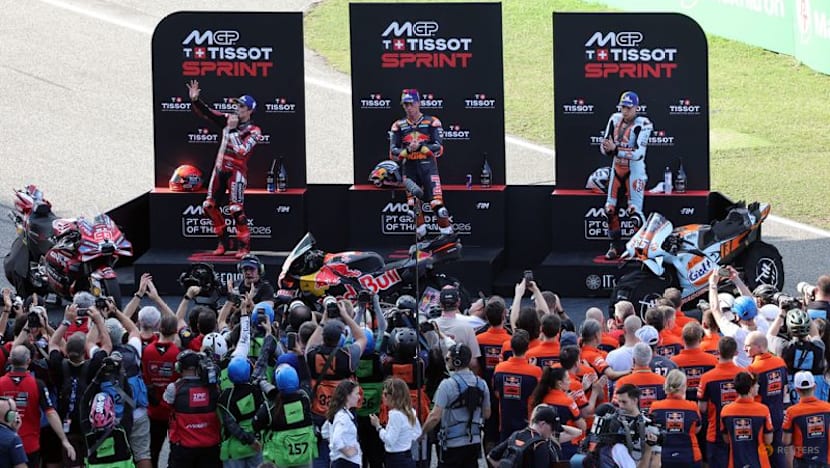 Acosta wins Thailand GP sprint after stewards order Marquez to give up lead