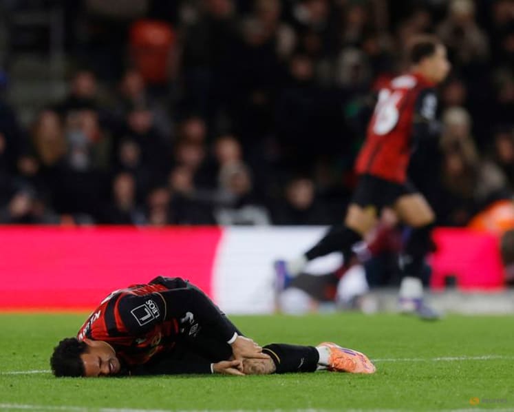 Iraola says Semenyo could play last Bournemouth game, Kluivert set for knee surgery