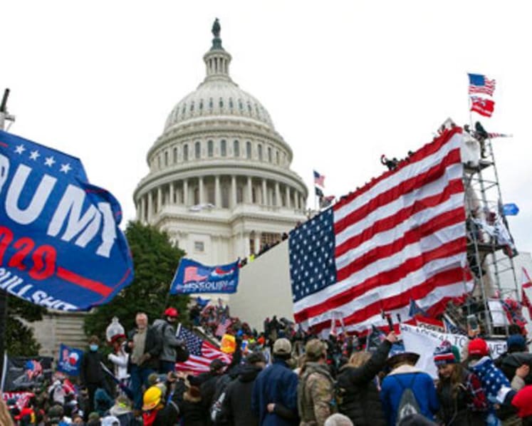 Hunt for US Capitol attackers still on 6 months after Jan 6