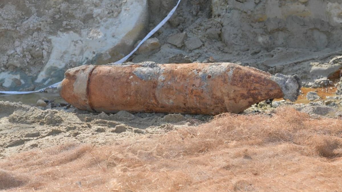 SAF to dispose of 250kg World War II bomb found along Tanah Merah Coast Road