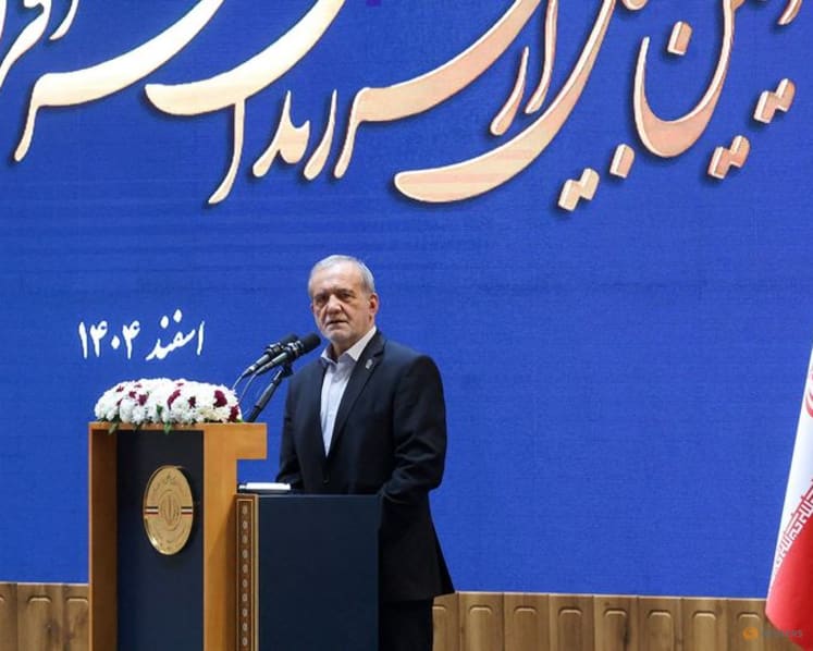 Iran's president says immediate cessation of US-Israeli aggression needed to end war