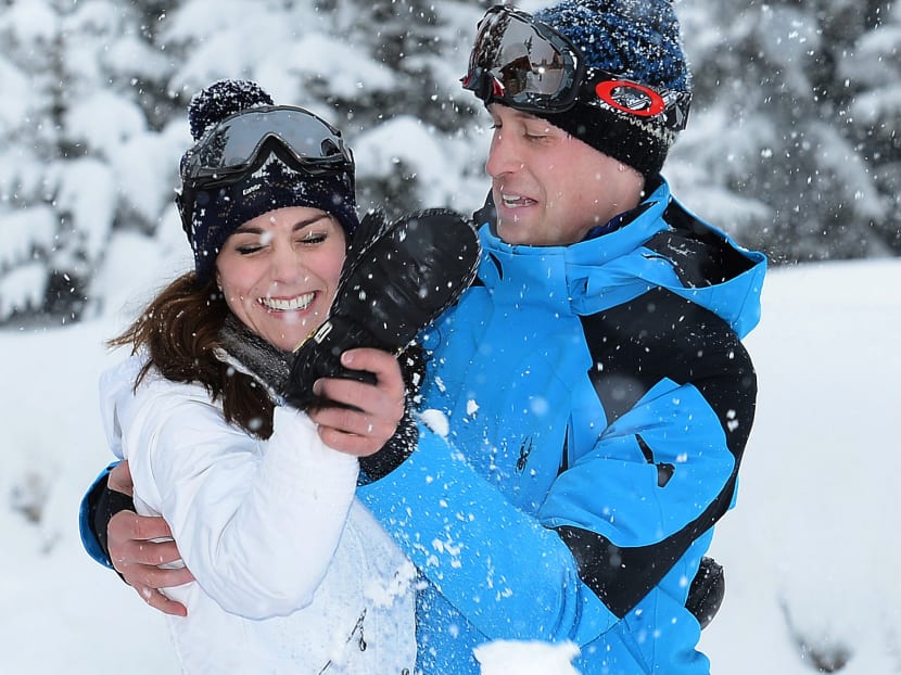 ‘Workshy’ Prince William criticised over skiing snaps