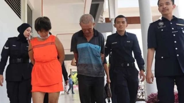 槟城大桥上随机踢腿攻击骑士 马国男女各罚款704元