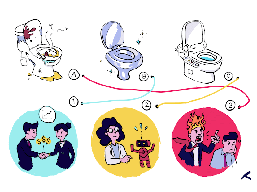 Want to know more about a company? Check out its toilets.