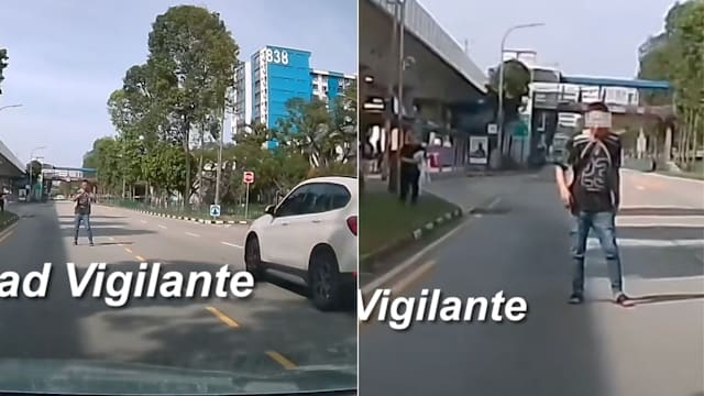 义顺男子危站马路中央讨撞 警方援《精神健康法》扣留