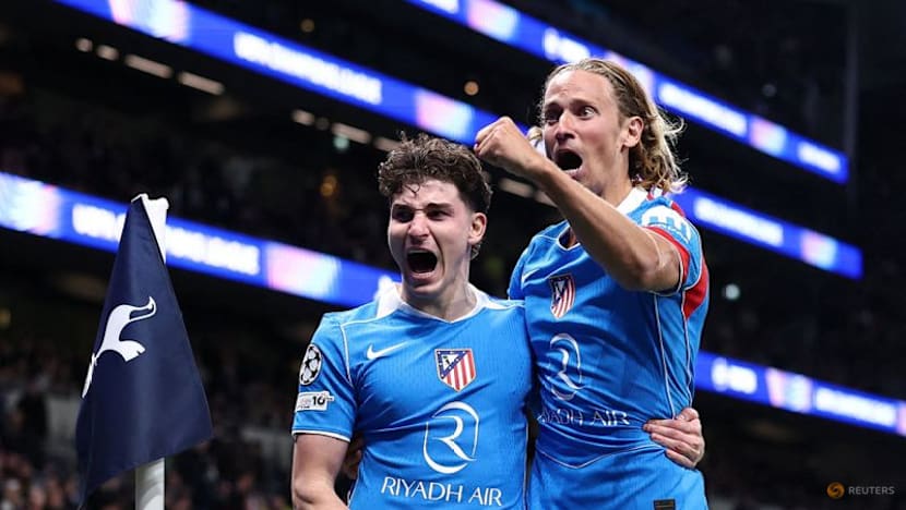 Atletico survive scare at Tottenham to reach quarter-finals