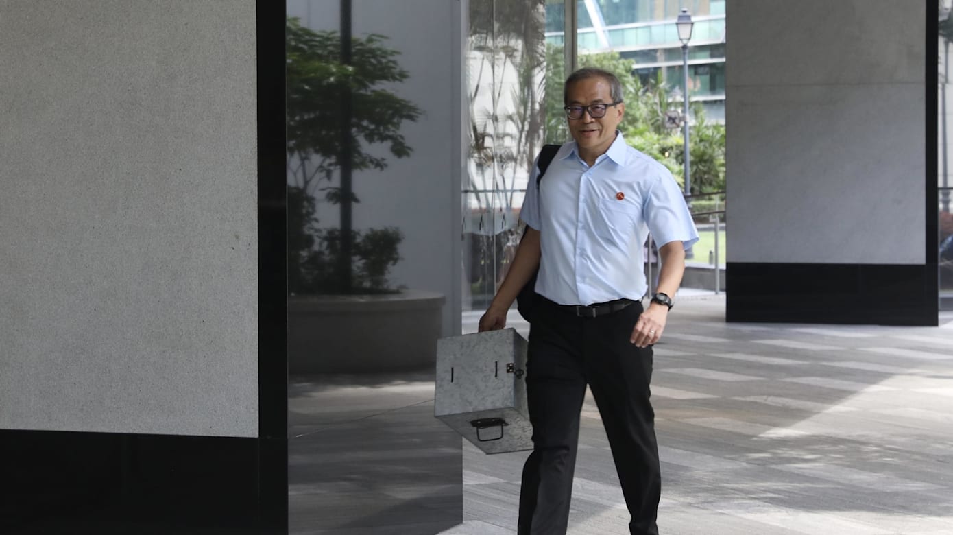 工人党组织秘书陈立峰。（图：CNA）