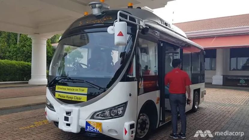 Singapore’s first on-demand driverless shuttle buses to ferry passengers around Sentosa from Aug 26
