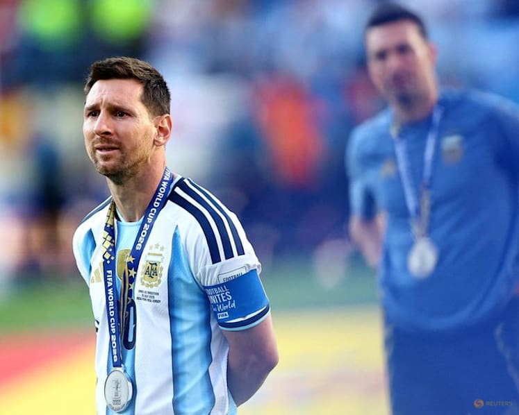Messi announces departure from Argentina national team
