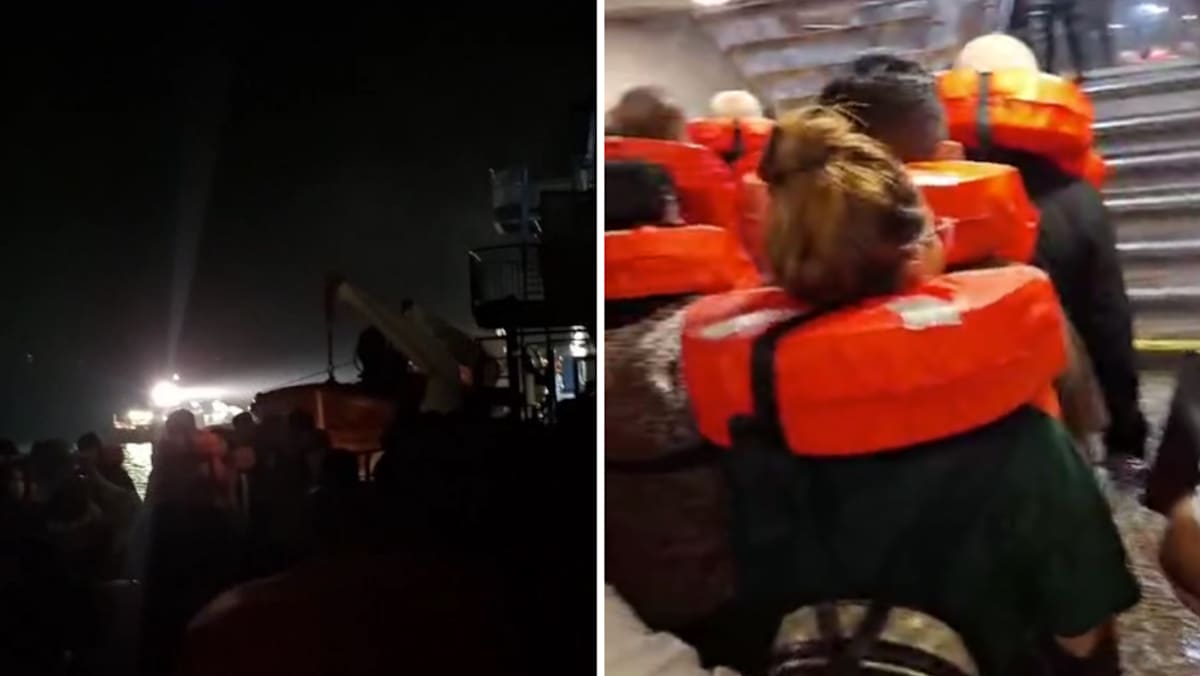 ‘We were scared’: Passengers recount escape from fire on World Legacy cruise ship
