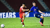 Singapore vs thailand football 1