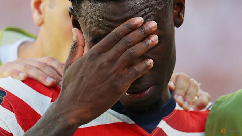 US coach Pochettino says Balogun did not deserve red card
