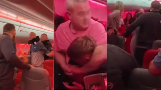 疑种族歧视言爆斗殴致客机迫降 两男终身禁飞