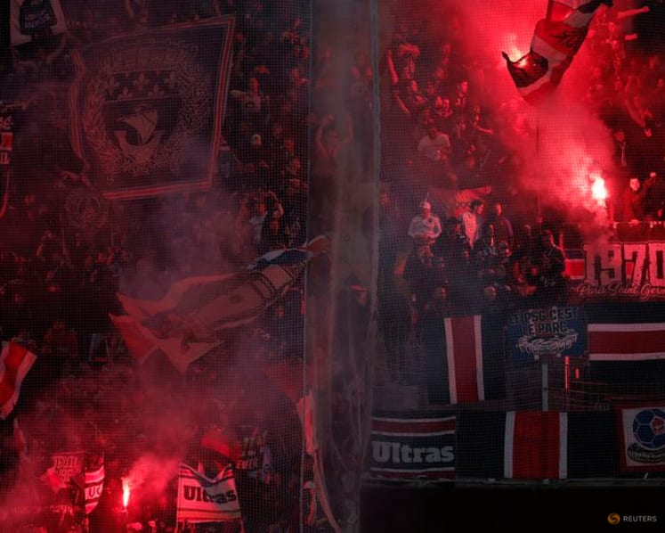 PSG crowned French champions again after win at second-placed Lens