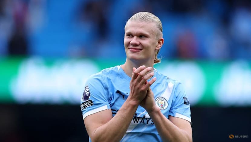 Haaland's goal numbers are 'insane', says Man City coach Guardiola