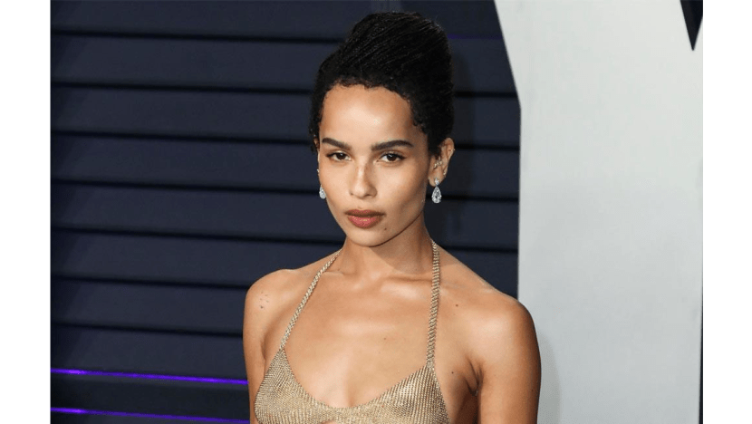 Zoë Kravitz's dog crashed Golden Globes party
