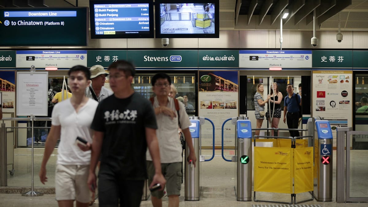 MRT reliability hits near 1.5-year high as Downtown Line performance doubles