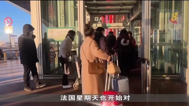 韩国今天起对中国入境旅客进行核酸检测