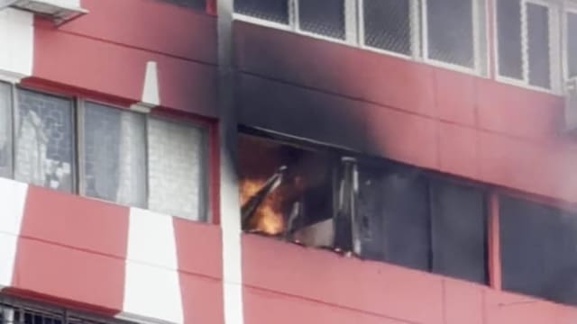 珍珠坊发生火患 约20人遭疏散