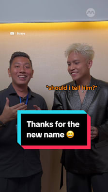 Dear Adidas, don’t worry he won’t be using that name #8dayssg #8dayssgintv #name #malaysia #chinese 