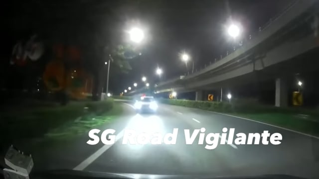 TPE深夜出现车辆逆行 险酿车祸