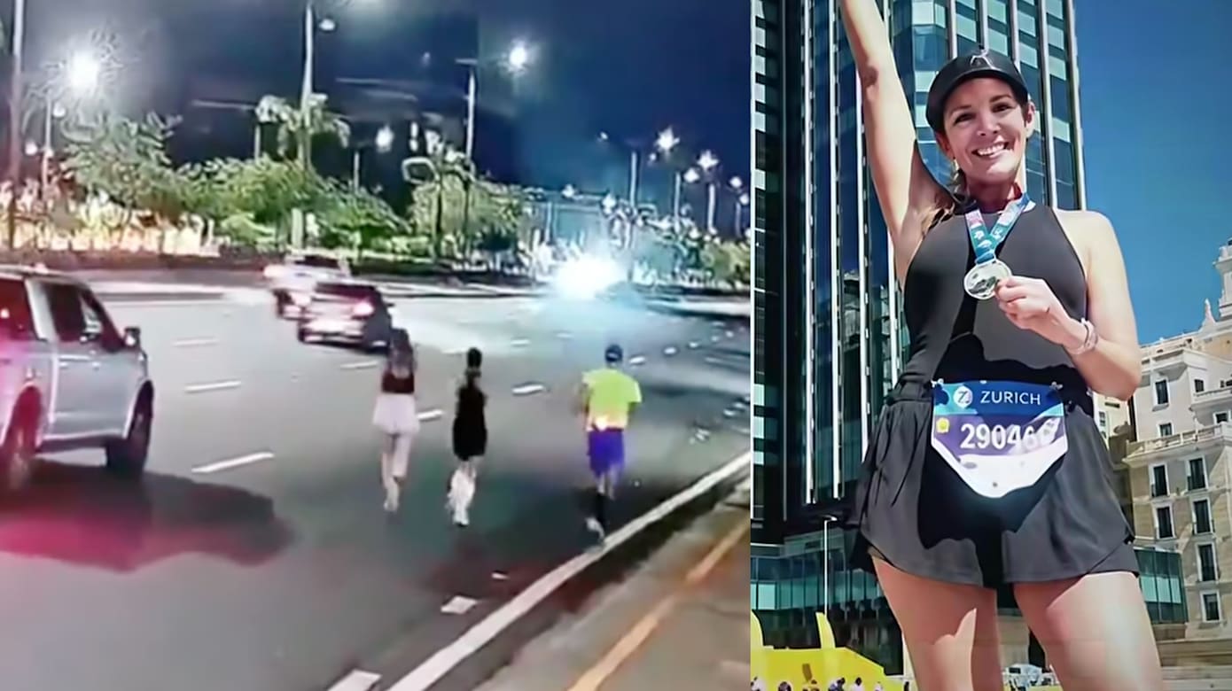 备战马拉松公路练跑 38岁女子遭撞后逃身亡