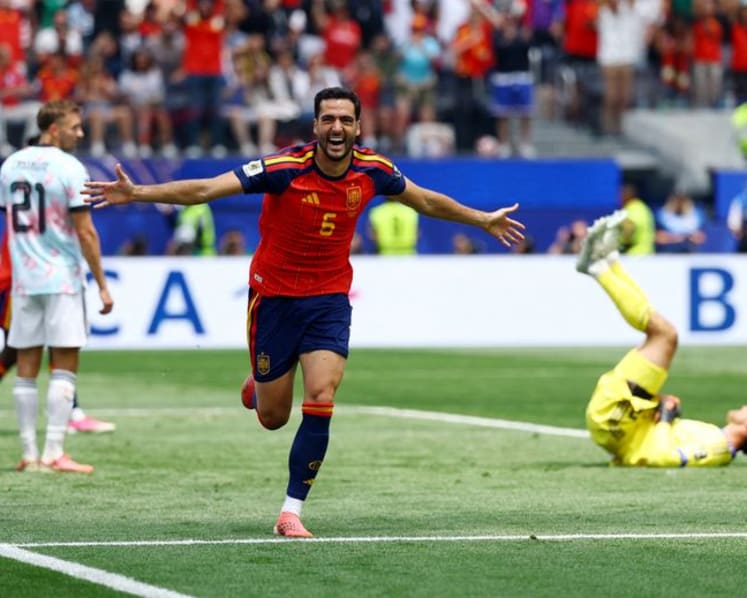 Magic Merino strikes again as Spain down Belgium to reach World Cup semis