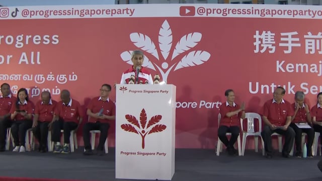 【GE2025】贝理安“换战服”再登舞台 出任前进党群众大会主持人