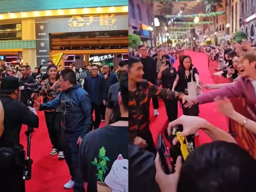 Fans turn up in droves to see Hong Kong actor Tony Leung at Universal Studios Singapore
