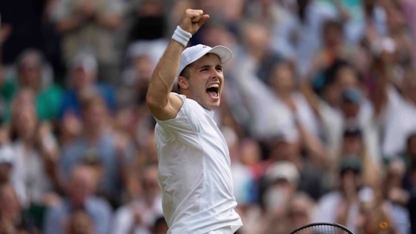 Fery marches on as Britain's unlikely Wimbledon standard-bearer