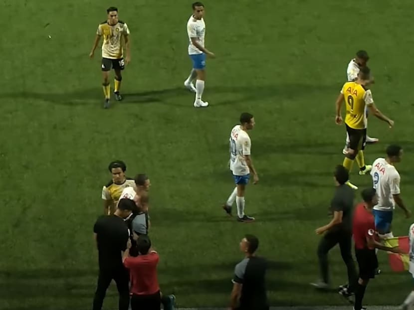 Lion City Sailors, Tampines Rovers hit with fines, suspensions after SPL altercation
