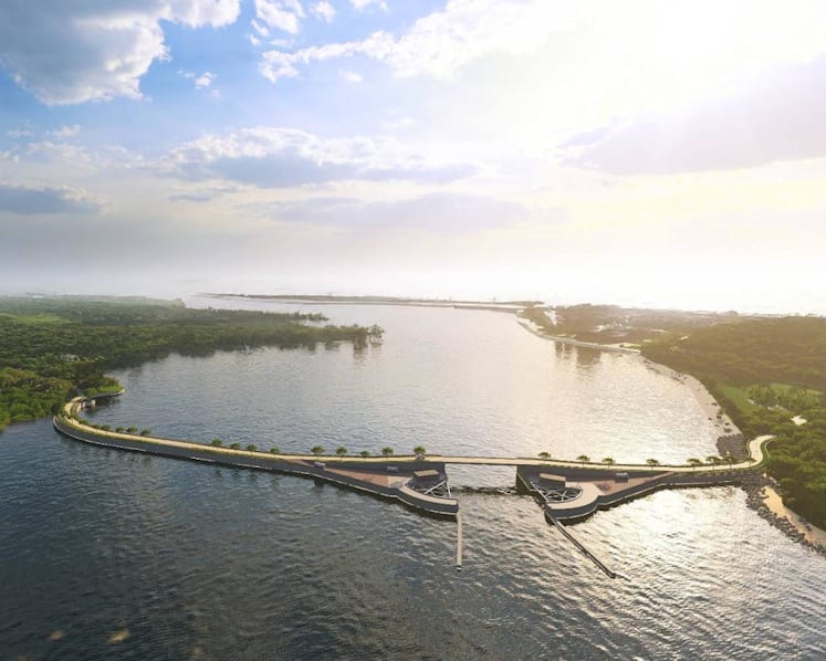 Coastal barriers, shoreline upgrades among proposed moves to shield southeast Singapore against rising seas