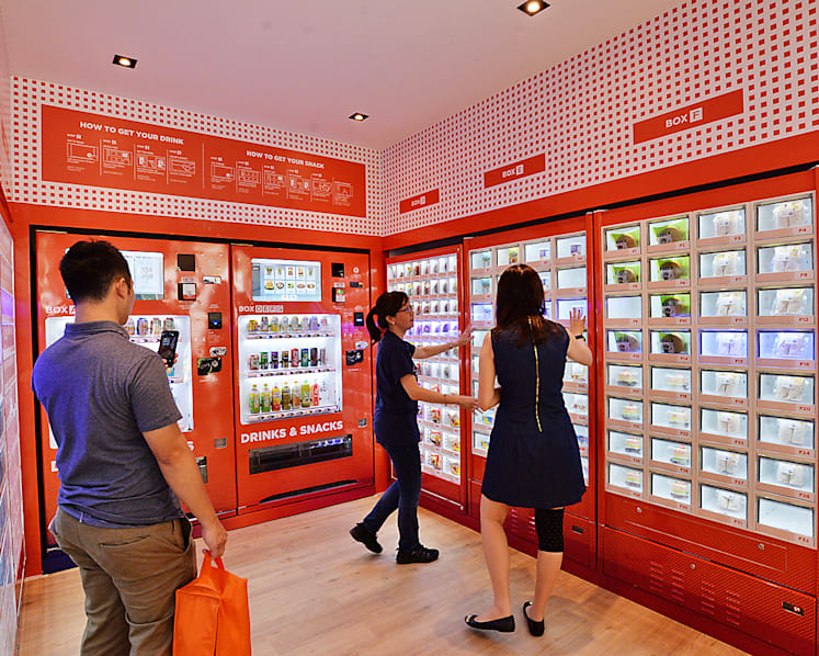 S'pore's first 'vending machine cafe' launches amid fanfare