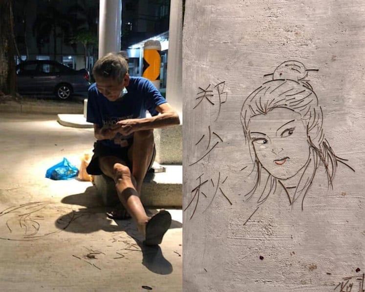Viral 'Stick Art Uncle' who made art pieces out of twigs in Pek Kio, has died at 83
