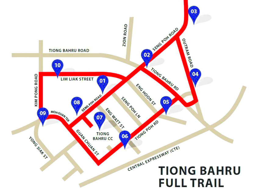 New heritage trail launched at Tiong Bahru