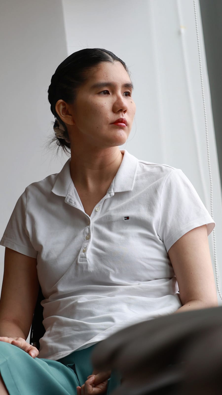 This former model and dermatologist will do whatever it takes to regain her old life