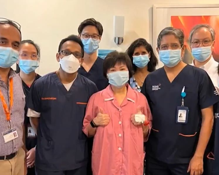 Son gave me life, says mum who received Singapore’s first liver transplant in a stage four cancer patient