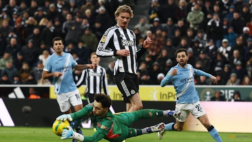 Semenyo on target again as Man City beat Newcastle in League Cup semi-final