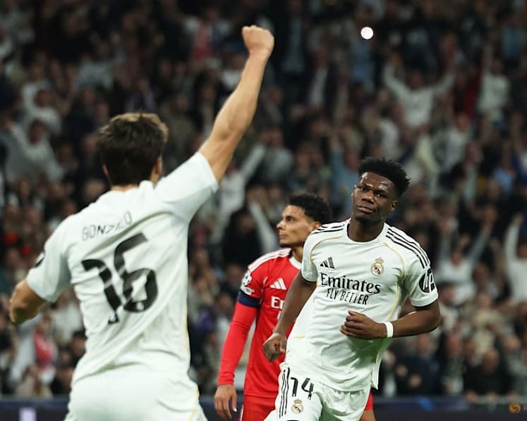 Vinicius scores as Real Madrid sink Benfica to reach Champions League last 16