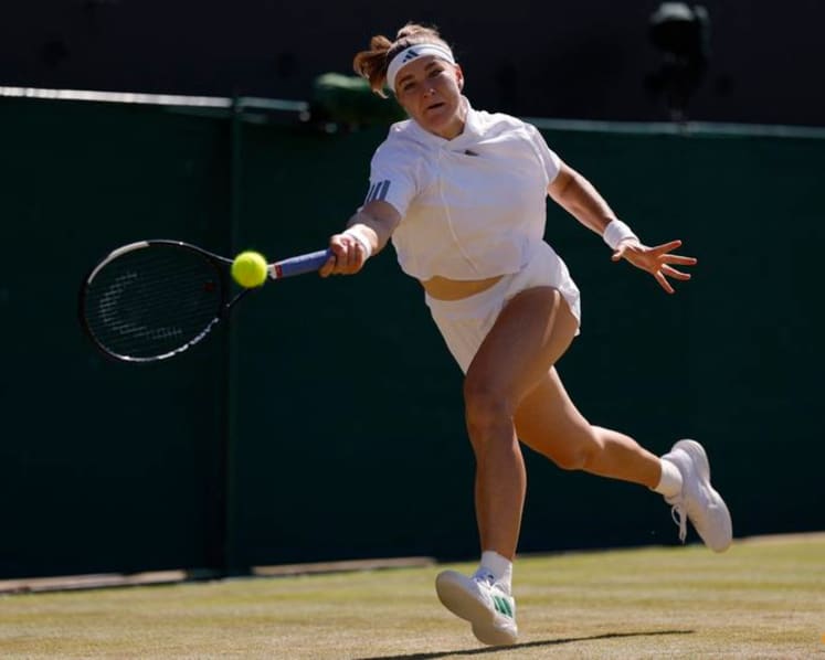 Muchova beats compatriot Krejcikova to reach Wimbledon quarter-final