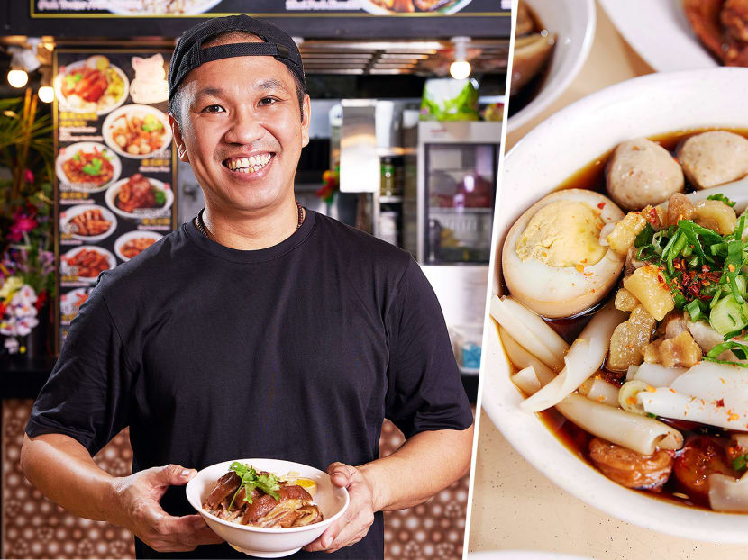 He serves Hat Yai-style kway chap, which he says is richer and more herbal than Bangkok’s peppery version. He serves Hat Yai-style kway chap, which he says is richer and more herbal than Bangkok’s peppery version.