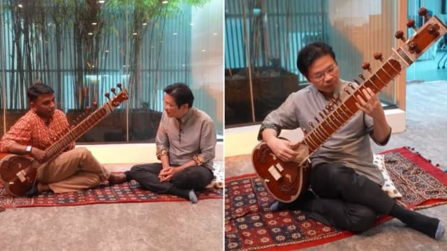 黄循财学弹锡塔琴视频 获印度总理莫迪转发