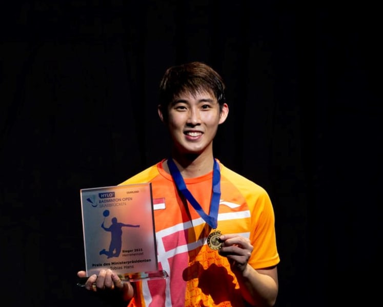 Singapore's Loh Kean Yew wins men's singles title at Hylo Open, Yeo Jia Min finishes second