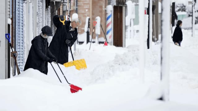 日本海沿岸一带今明两天将迎来大雪