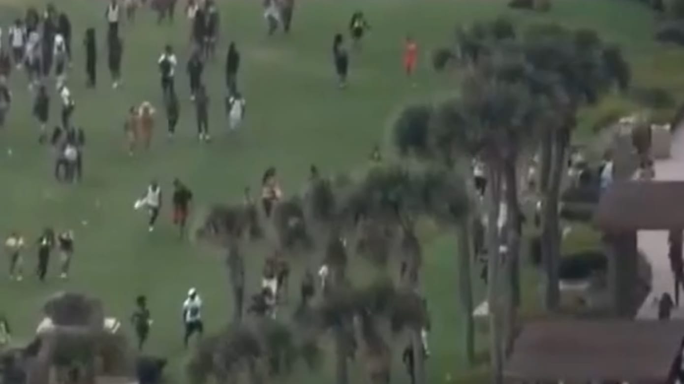 海滩奔跑视频引枪击疑云 美国佛州警方澄清实为恶作剧