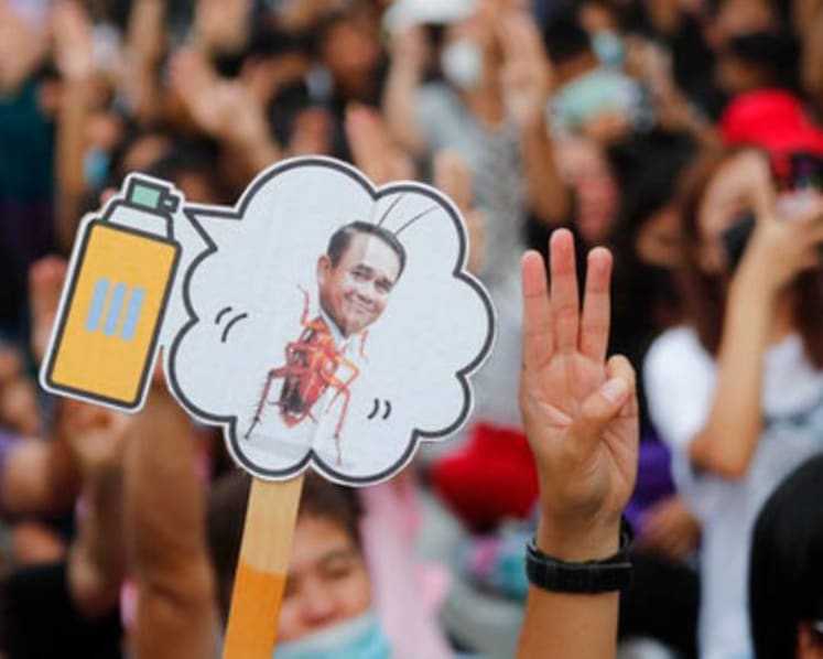 Thai protesters' deadline passes, but PM Prayut says he won't quit