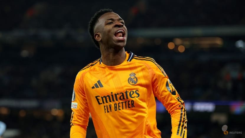 Man City fans' mocking banner fuelled Real's Vinicius in 3-2 win