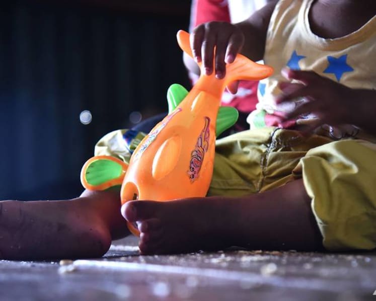 In prison, Cambodian babies grow in squalid conditions as war on drugs rages