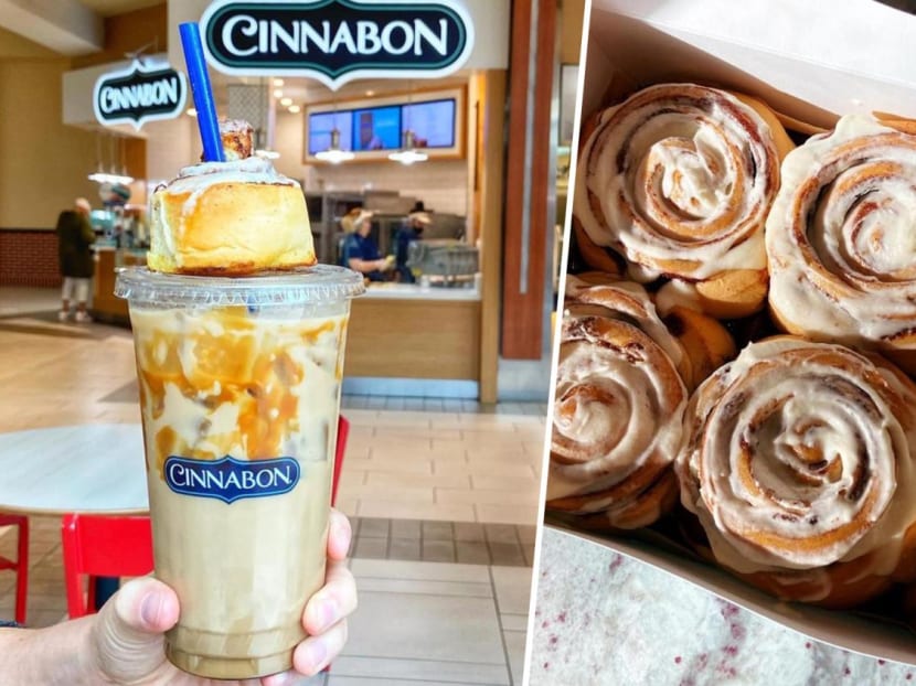 American Cinnamon Roll Chain Cinnabon Opening First S’pore Outlet