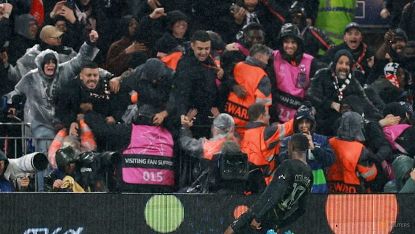 Dembele double at Liverpool fires PSG into Champions League semis